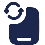 Smartphone Update SVG Icon